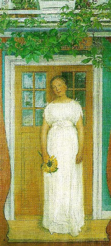 Carl Larsson sjutton ar ingar i larssons Norge oil painting art